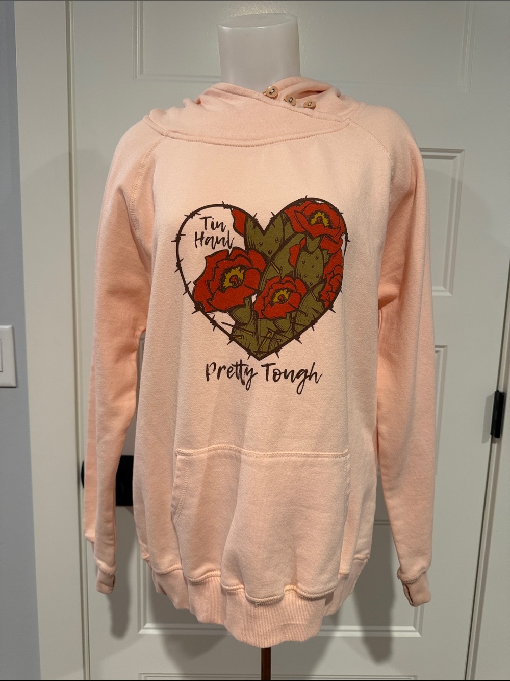 Tim Haul Women's Pullover Hoodie in Sz Large
